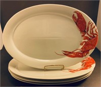 Lobster Themed Dinner Plates