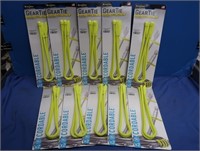 10 Geartie Reusable Rubber Twist Ties 18"