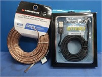 Cobra 10' Micro USB Charger Cable, Monster