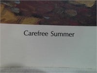 15 "CAREFREE SUMMER" BY BODILY NUMBERED PRINTS