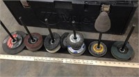 ASSORTED SANDING & GRINDING WHEELS