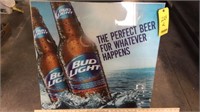 (2) BUD LIGHT SIGNS