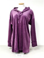 New Women's J. Jill $89 Velour Pullover / Tunic, L