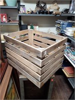 Wooden Slate Crate
