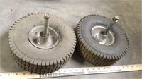 (2) DOLLY WHEELS