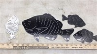 4-FISH METAL ART