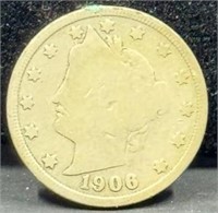 1906 Liberty Head V Nickel