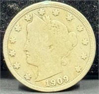 1909 Liberty Head V Nickel