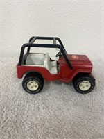 Red Tonka Jeep