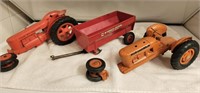 Toy Tractors & Wagon