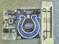 Colts Yard Flag & Stand