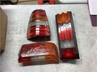 3 Mercedes tail lights