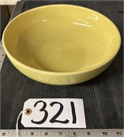 Caliente Yellow Pottery Bowl Dish