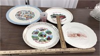 Indiana Plates & cup