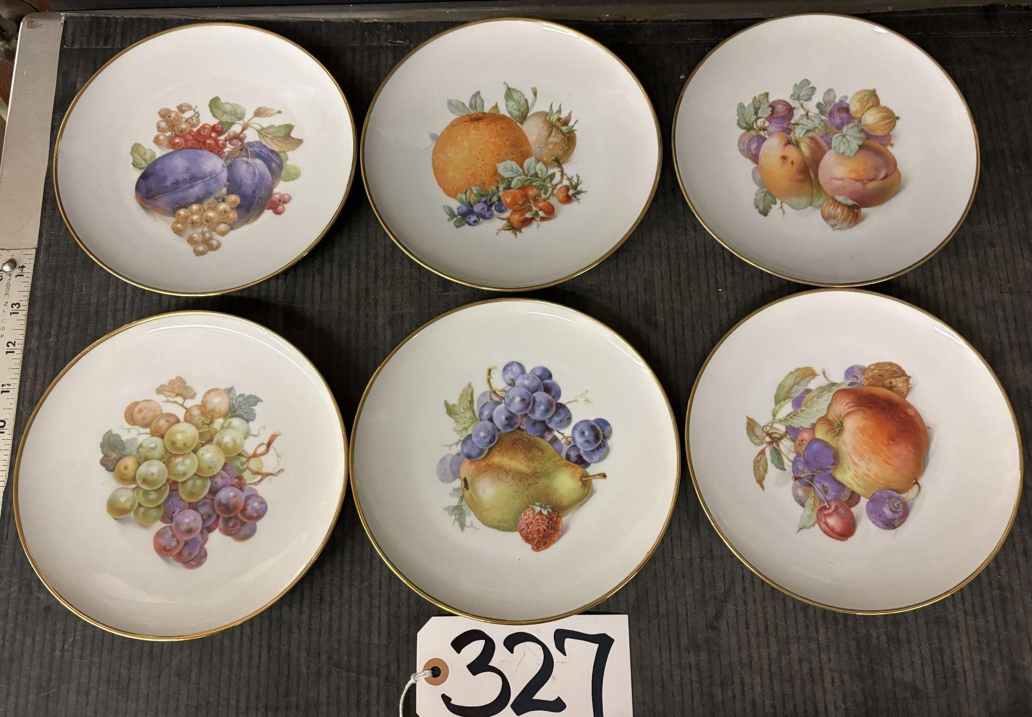 Schumann Arzbrg Germany Decorative Fruit Plates