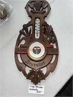 Carved Bruxelles Barometer  (Backhouse)