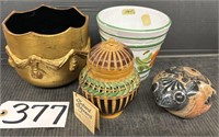 Lot Pottery Art Ceramics