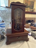 Vintage Jewelry Box and Jewelry