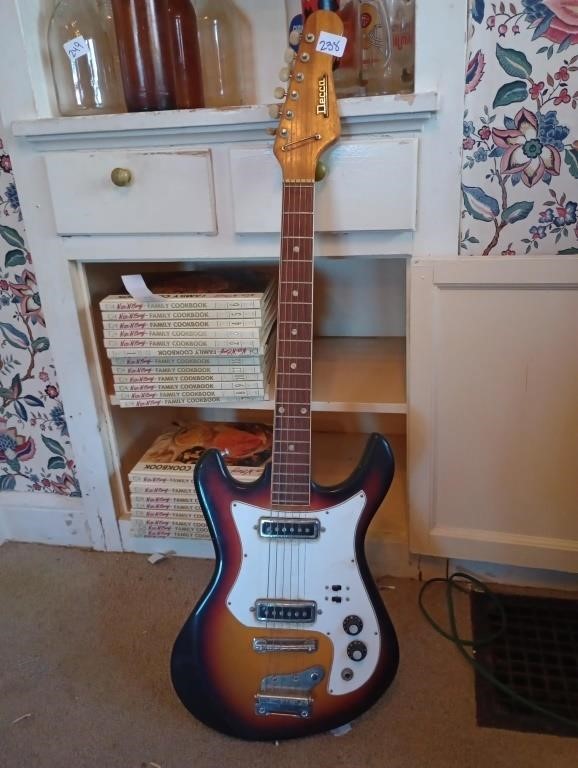 Decca Electric guitar. Not tested at time of