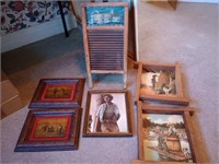 Great group of rustic pictures and a mini