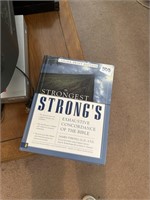 Large print Strongs concordance