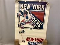 New York rangers Hockey poster 1971