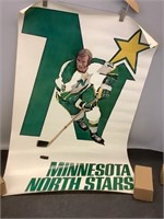 Minnesota North stars Hockey poster 1971