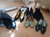 Great group of shoes and boots. Mostly size 6 1/2