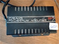 Craig power play 24 watt amp V501. Not tested at