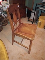 Great wooden desk chair