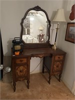Antique 1920s Dresser vanity 43” x 64” t x 15” d