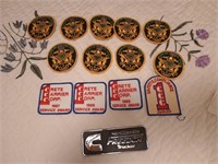 American trucking association patches and pins,