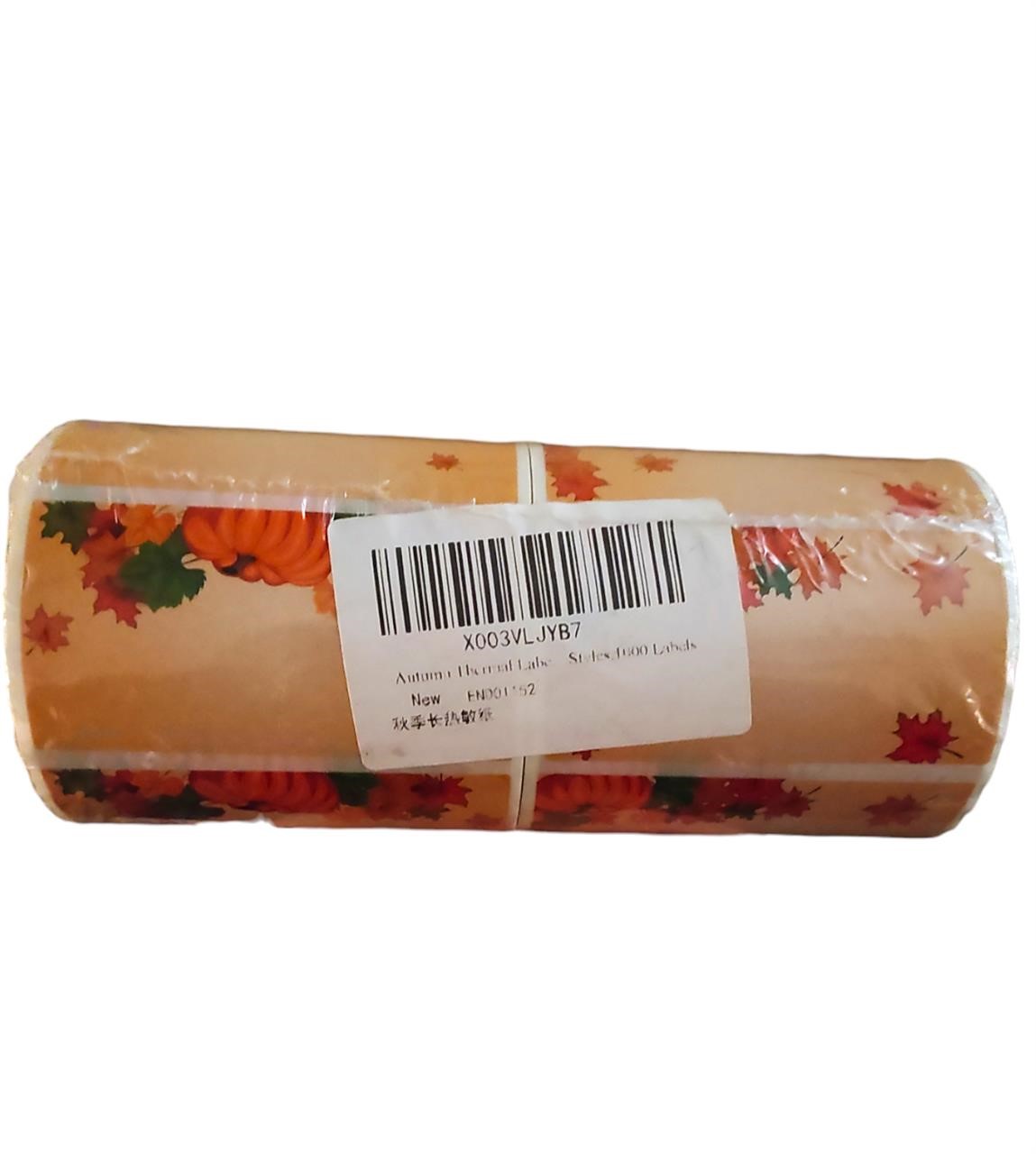 Autumn thermal labels 1000 labels