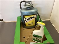 Chapin sprayer with killed