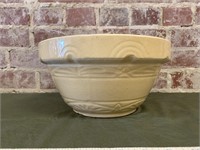 Yellow Stoneware Crock Bowl