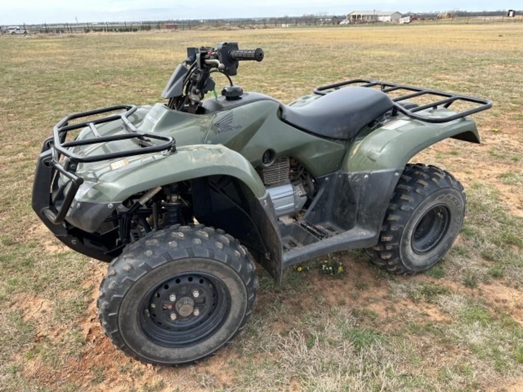 2014 Honda Recon ES TRX 250 TE 4 Wheeler