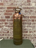 Large Copper Fire Extinguisher-b