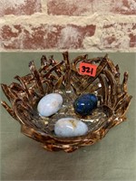 Pottery Bird Nest