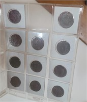 11 foreign coins