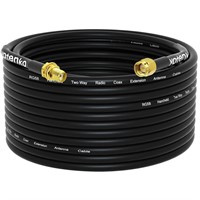 NEW $37 50FT SMA Male-SMA Female Coaxial Cable