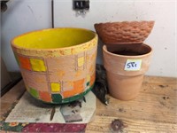 Clay planters