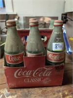Vintage glass coca-cola half liter 6 pack
