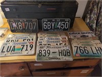 14 license plates