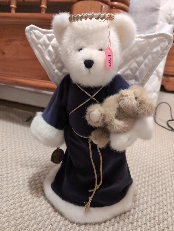 Boyd's Bear angel on stand