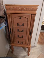 Jewelry armoire top needs reattached