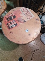 Homemade round table