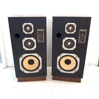 Pair of Fisher speakers DS-810 untested no wires