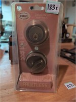 New deadbolt