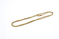 14ct Yellow gold "foxtail" chain necklace