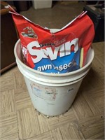 Sevin dust in 5 gal bucket